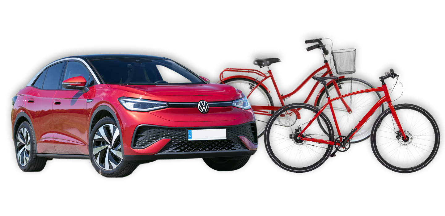 RedClick Go campaign - Car and bike